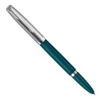 Ручка пір'яна Parker 51 Teal Blue CT FP F 55 311
