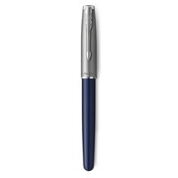 Ручка пір'яна Parker SONNET 17 Essentials Metal and Blue Lacquer CT FP F