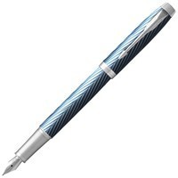 Пір'яна ручка Parker IM 17 Premium Blue Grey CT FP F 24 911