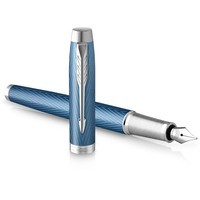 Пір'яна ручка Parker IM 17 Premium Blue Grey CT FP F 24 911