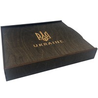 Подарункова коробка UKRAINE для ручки Parker та блокнота Moleskine PW-4