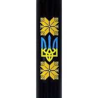 Ручка-ролер Parker IM 17 UKRAINE Black GT RB Тризуб з орнаментом 22022_T1366u